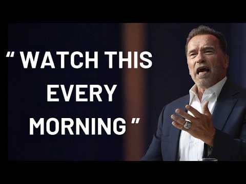 Arnold Schwarzenegger’s Advice Will Leave You SPEECHLESS 2.0 (MUST WATCH)